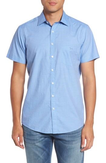 Men's Rodd & Gunn Trafalgar Check Sport Shirt - Blue