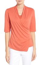 Women's Nic+zoe City Retreat Faux Wrap Top