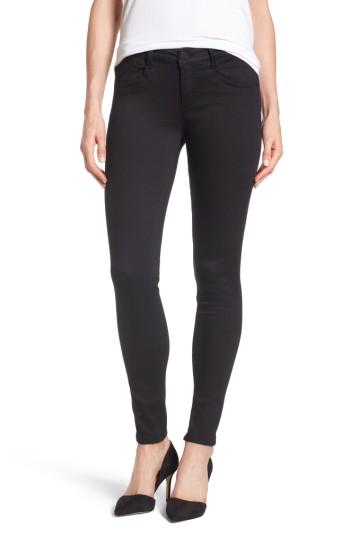 Petite Women's Wit & Wisdom Skinny Jeans P - Black