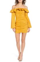 Women's Tularosa Zuri Off The Shoulder Dress - Yellow