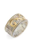Women's Konstantino 'hebe' Swirl Etched Band Ring