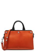 Mulberry 'chester' Leather Satchel - Orange