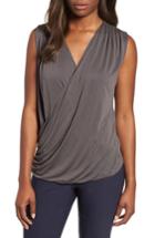 Women's Nic+zoe Boardwalk Wrap Tank - Grey