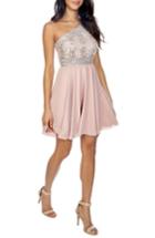 Women's Lace & Beads Althea Embellished One-shoulder Dress - Pink