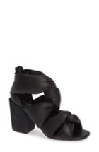 Women's Kelsi Dagger Brooklyn Maddox Knotted Strap Sandal .5 M - Black