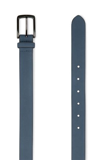 Men's Topman Suede Belt /x-large - Blue
