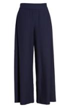Women's Eileen Fisher Wide Leg Crop Pants, Size - Blue