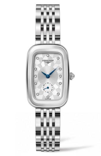Women's Longines Equestrian Boucle Diamond Bracelet Watch, 24.7mm X 36mm
