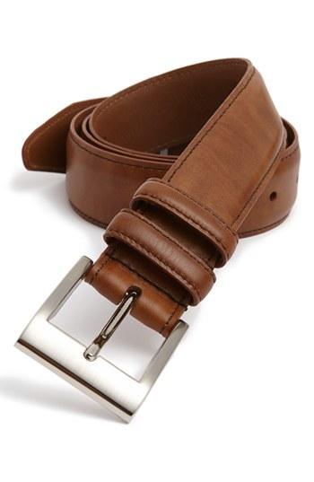 Men's Allen Edmonds Classic Wide Belt - Walnut