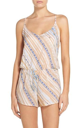 Women's Dolce Vita Stripe Romper - Blue