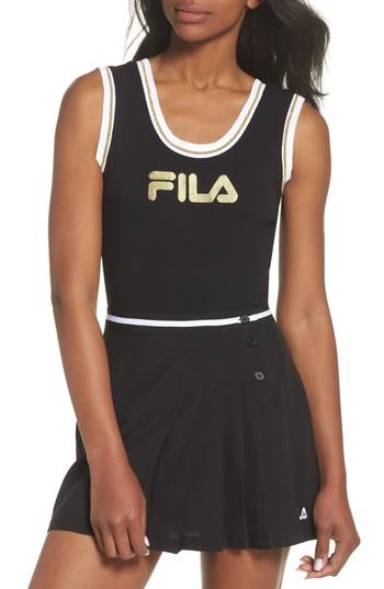 Women's Fila Jesse Bodysuit - Black