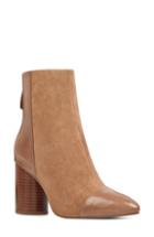 Women's Nine West Cabrillo Cap Toe Bootie M - Beige