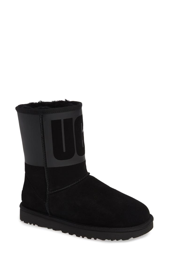 Women's Ugg Classic Short Rubber Boot
