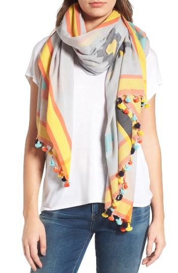 Women's Standard Form Tangier Scarf, Size - Grey