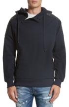Men's Pierre Balmain Asymmetrical Zip Hoodie
