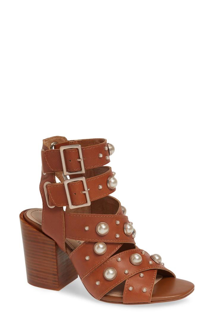 Women's Kelsi Dagger Brooklyn Mallory Sandal .5 M - Brown