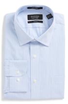 Men's Nordstrom Men's Shop Trim Fit No-iron Stripe Dress Shirt