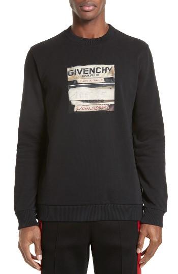 Men's Givenchy Cuban Fit Logo Graphic Sweatshirt