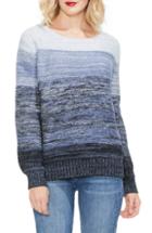 Women's Vince Camuto Bubble Sleeve Ombre Sweater, Size - Blue