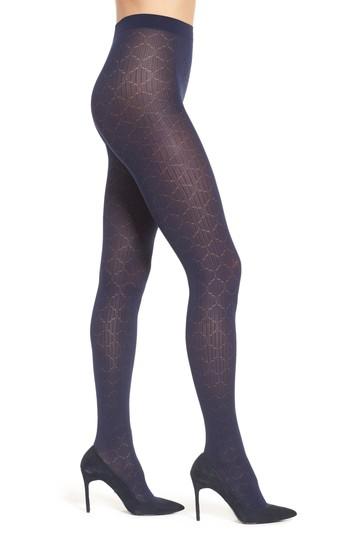 Women's Oroblu Nora Tights - Blue