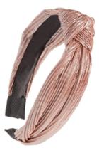 Berry Rose Knotted Headband, Size - Pink