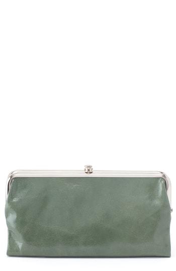 Women's Hobo Lauren Double Frame Clutch - Green