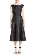 Women's St. John Collection Avani Rose Jacquard Dress