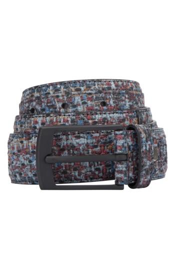 Men's Bugatchi Multicolor Belt - Grigio