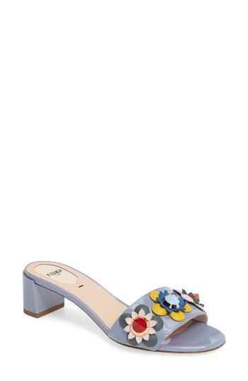 Women's Fendi Flowerland Sandal Us / 35.5eu - Purple