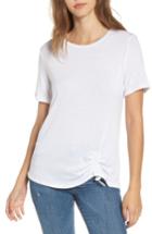 Women's Socialite Cinch Hem Tee - White