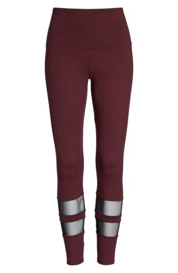 Women's Onzie Racer Leggings, Size M/l - Red