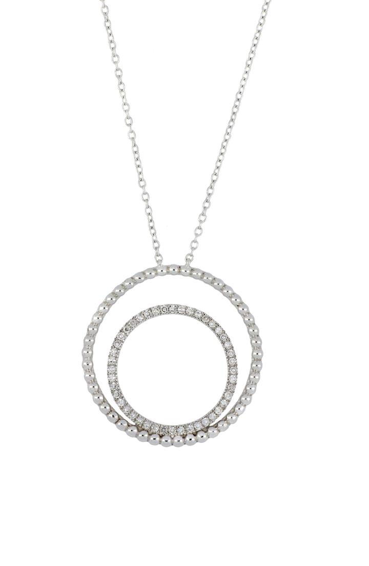 Women's Carriere Double Circle Pendant Necklace (nordstrom Exclusive)