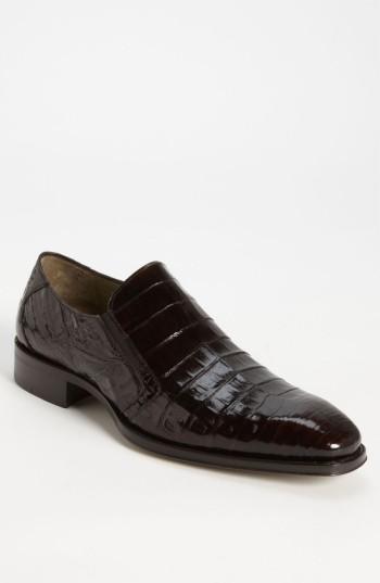 Men's Mezlan 'fiorello' Crocodile Loafer .5 M - Brown
