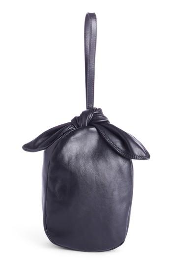 Simone Rocha Little Bow Wristlet Pouch - Black