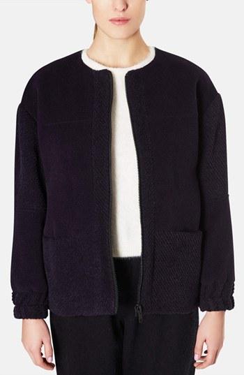 Topshop Boutique Wool Bomber Jacket