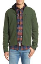 Men's Ibex 'scout Jura' Merino Wool Blend Zip Jacket - Green