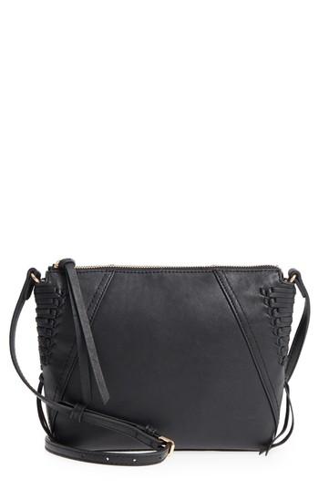 Vince Camuto Ilda Leather Crossbody Bag - Black