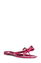 Women's Valentino 'rockstud' Flip Flop Us / 39eu - Pink