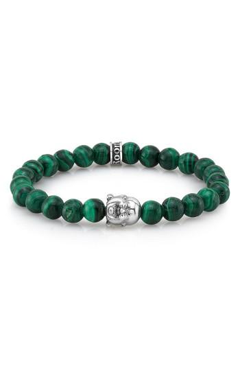 Men's Room 101 Malachite Bead Bracelet