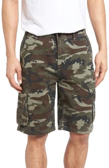 Men's Quiksilver Everyday Deluxe Cargo Shorts - Grey