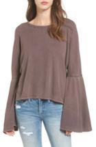 Women's Bp. Washed Bell Sleeve Tee, Size - Grey