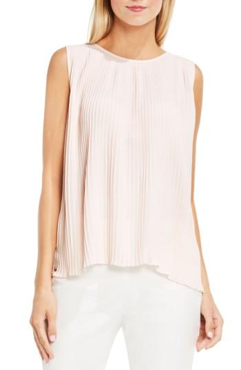 Women's Vince Camuto Plisse Tank - Pink