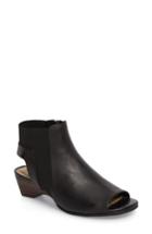 Women's Bella Vita Parson Peep Toe Bootie N - Black