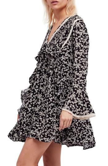 Women's Free People Like You Best Minidress - Black