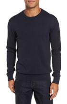 Men's French Connection Portrait Crewneck Sweater, Size - Blue