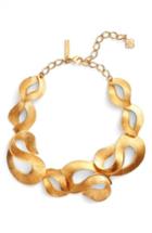 Women's Oscar De La Renta Twisted Ribbon Collar Necklace