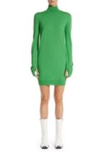 Women's Stella Mccartney Wool Sweater Dress Us / 44 It - Green