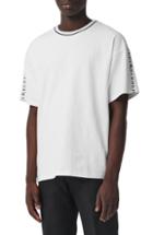 Men's Burberry Roedon Oversize T-shirt, Size - White