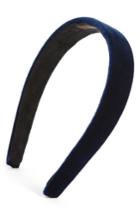 Tasha Velvet Headband, Size - Black