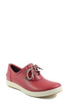 Women's Bogs Quinn Waterproof Sneaker M - Red